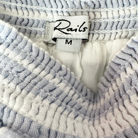 Rails Ari Holland Stripe Dress Size Medium - Picture 7 of 10